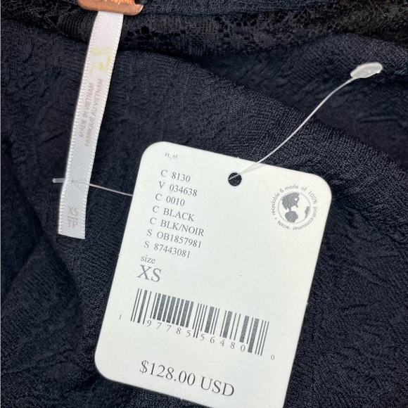 Free People Brooklyn Mini Dress in Black - Picture 11 of 11